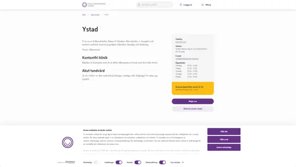Ystad, Folktandvården Skåne AB