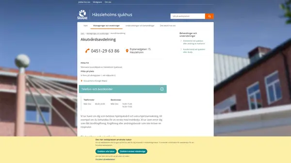 Medicinavdelning akut Hässleholm