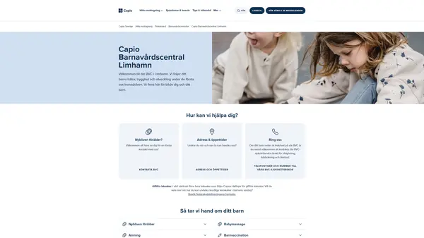 Capio Barnavårdscentral Limhamn, Limhamn