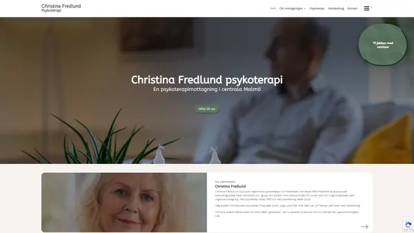 Psykoterapimottagning Christina Fredlund Malmö, Malmö