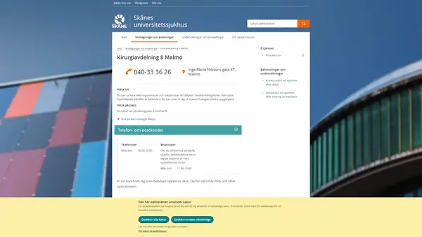 Kirurgiavdelning 1 Malmö