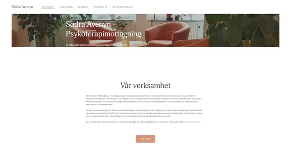 Psykoterapimottagning Anna Nyström Helsingborg, Helsingborg