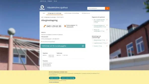 Allergimottagning Hässleholm