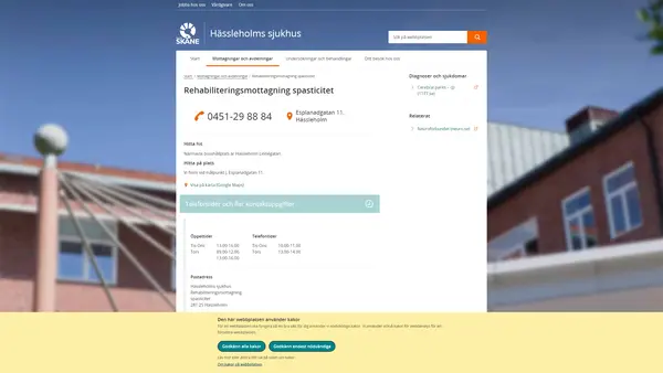 Rehabiliteringsmedicinmottagning tonus Hässleholm