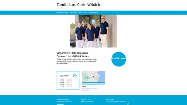 Köpmannagatans Tandvård Carin Wibäck, Åhus