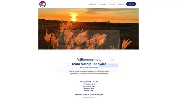 Team Nordin Tandvård, Falkenberg