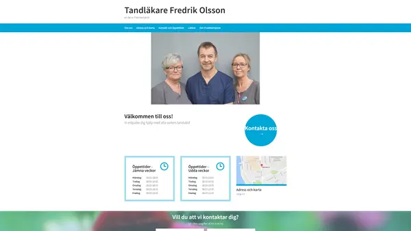 Tandläkare Fredrik Olsson, Östersund