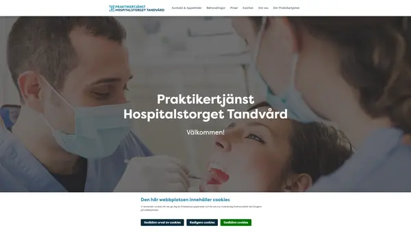Hospitalstorget  Tandvård, Linköping