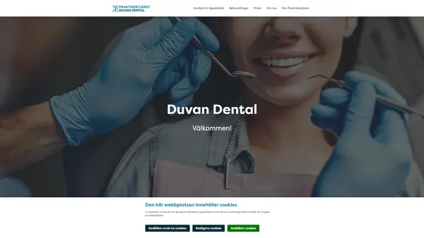 Duvan Dental, Uppsala