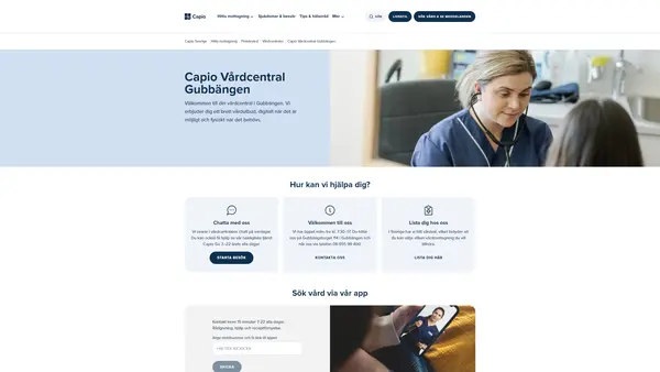 Capio Vårdcentral Gubbängen
