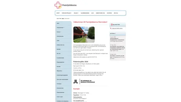 Familjeläkarna Storvreten Vårdcentral, Botkyrka