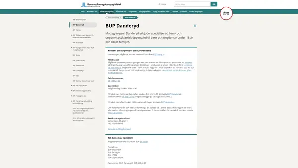BUP Danderyd 1