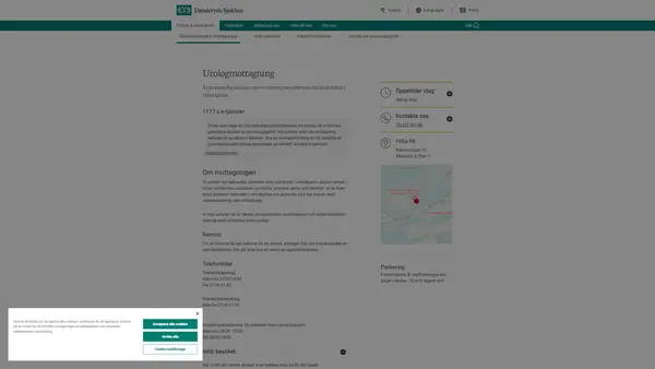 Urologmottagning DS, Danderyds sjukhus