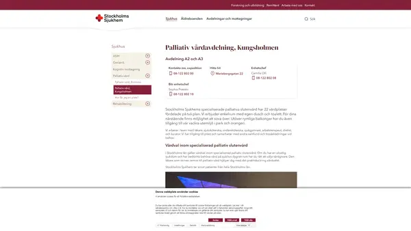 SPSV Kungsholmen, Stiftelsen Stockholms Sjukhem