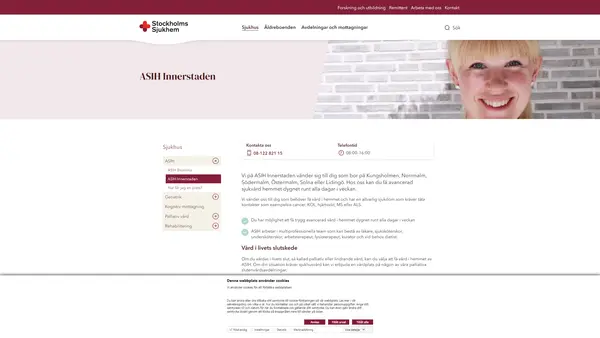 ASIH Stockholms Sjukhem område 5, Stiftelsen Stockholms Sjukhem
