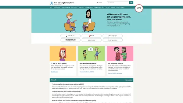 BUP Mellanvårdsenhet Sydväst