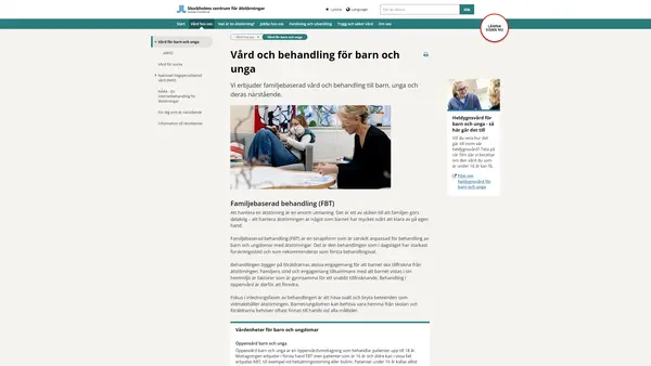 SCÄ Öppenvård barn och unga