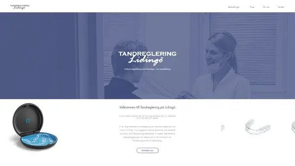Tandreglering på Lidingö