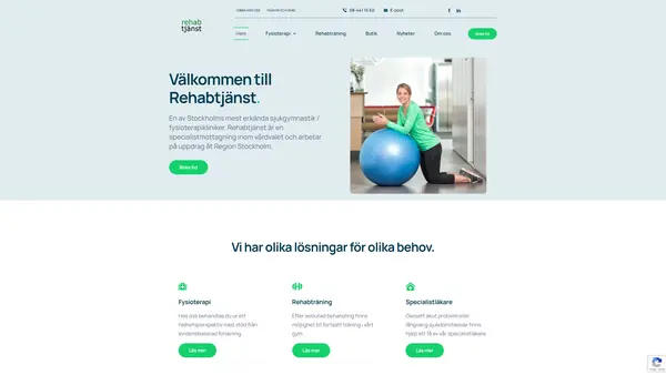 Stockholm Fysioterapi - Karin Jung, Kungsholmen