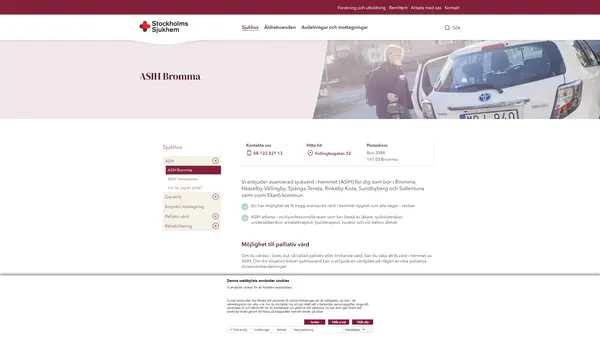ASIH Stockholms Sjukhem område 6, Stiftelsen Stockholms Sjukhem