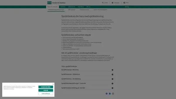 Språkförskola Bromma, Danderyds sjukhus
