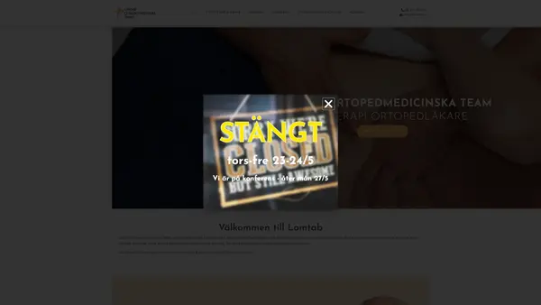 Lidingö Ortopedmedicinska Team - Åberg Fysio Spec fysioterapi, Lidingö stad
