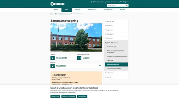 Samtalsmottagning barn och unga, Norrtälje Tiohundra