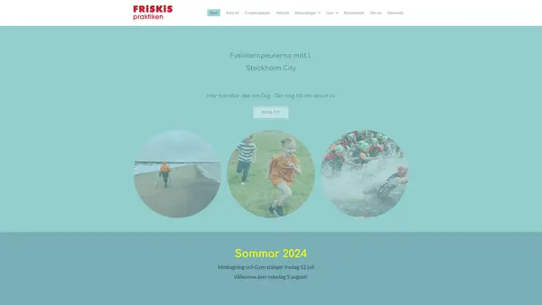 Friskispraktiken - Fysiomal Specialiserad fysioterapi, Norrmalm