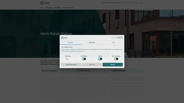 Aleris Rehab Station Specialiserad neurorehab efter akutsjukhus
