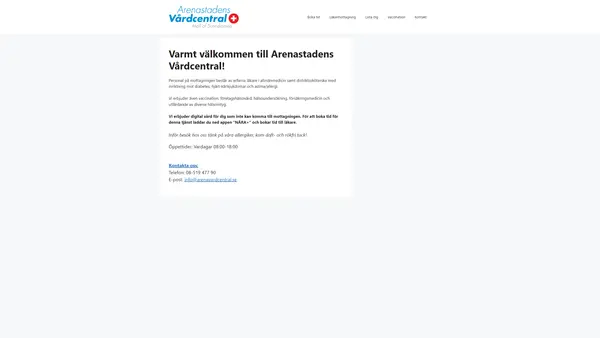 Arenastadens vårdcentral Solna
