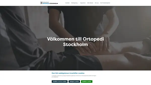 Ortopedi Stockholm Praktikertjänst AB