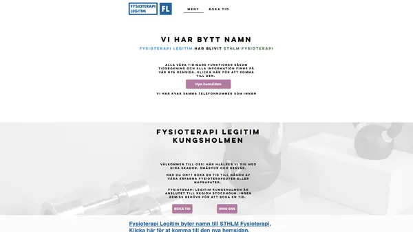 STHLM Fysioterapi - David Krifors