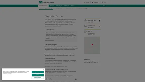 Diagnostiskt centrum DS, Danderyds sjukhus
