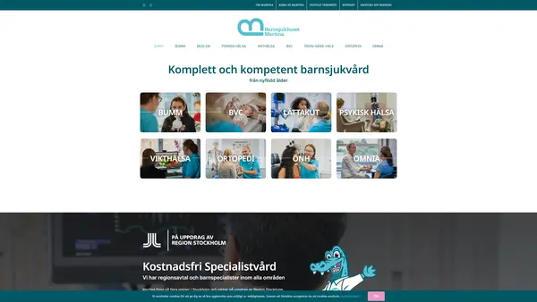 Järva Specialistmottagning Martina ortopedi