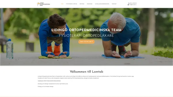 Lidingö Ortopedmedicinska Team - Miroslaw Grela, Lidingö