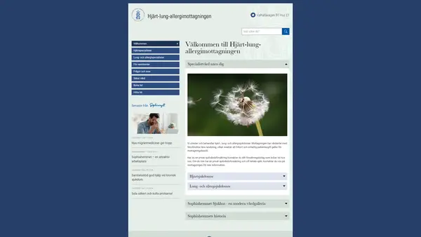 HLA-mottagningen Sophiahemmet - Mohanna Alavi, Valhallavägen 91