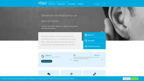 Eartech Odenplan Hörselklinik, Norrmalm