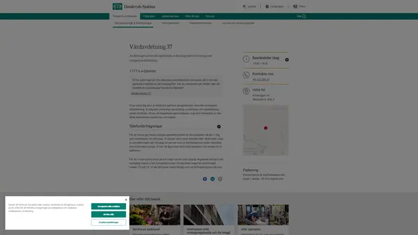 Vårdavdelning 37 Geriatrik, Danderyds sjukhus