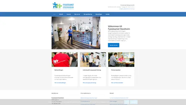 Fysioteamet Stockholm - Eva Rosenzweig, Johanneshov