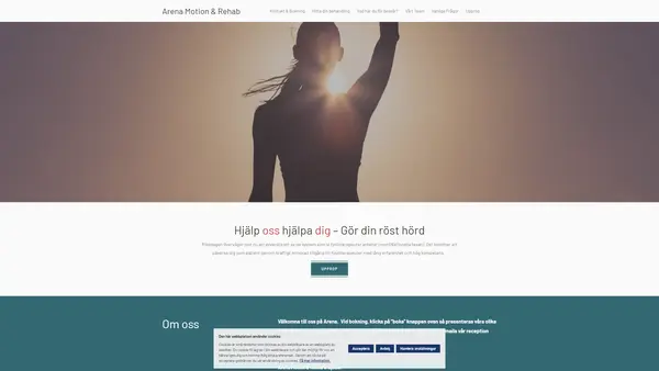 Arena Motion & Rehab - Modus Vivendi Spec fysioterapi, Nacka