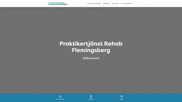 Praktikertjänst Rehab Flemingsberg