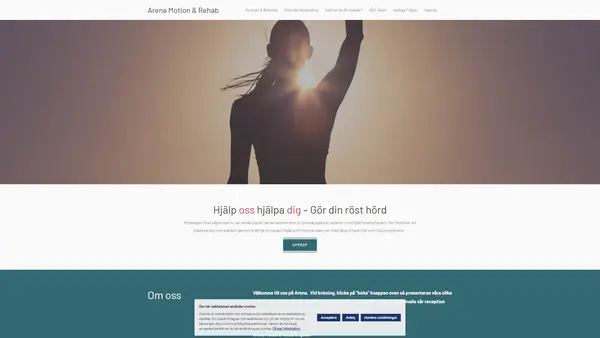 Arena Motion och Rehab - Gothrick Sports, Nacka logotyp