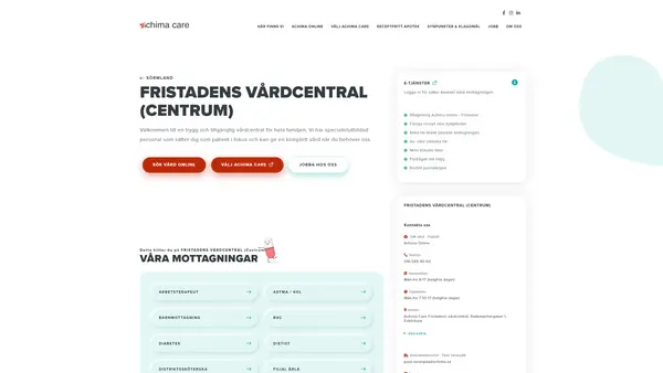 Arbetsterapiteamet VC Achima Care Fristaden Eskilstuna, Eskilstuna