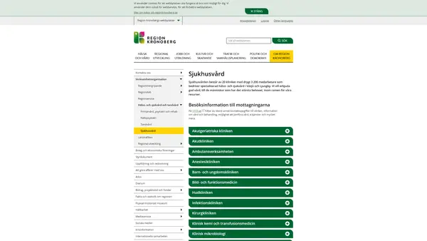 Reumatologimottagningen Växjö, Växjö