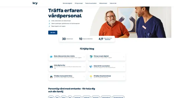 Vårdcentralen Kry Älmhult, Älmhult