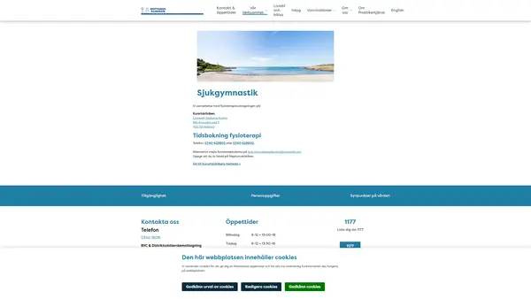 Fysioterapin Neptunuskliniken, Varberg