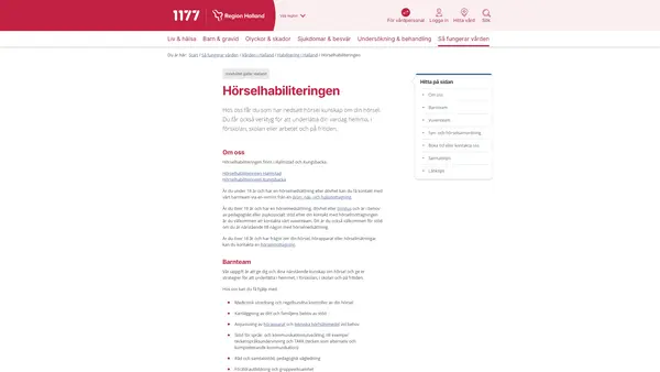 Hörselhabiliteringen Kungsbacka