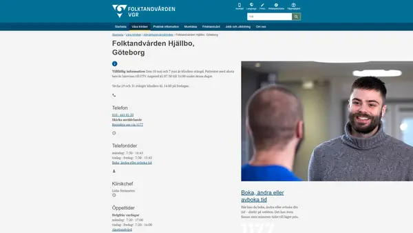 Folktandvården Hjällbo Göteborg, Angered