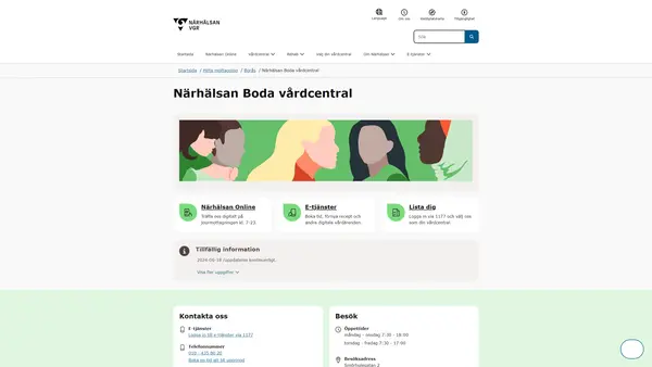 Närhälsan Boda vårdcentral, Borås