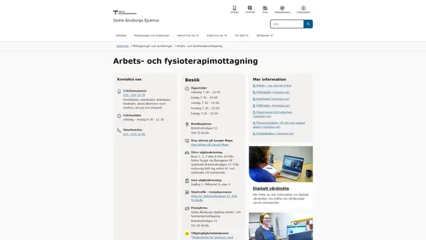 Arbetsterapimottagning, Borås